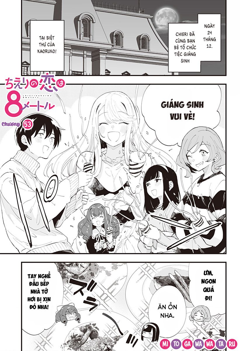 Tình Yêu Của Chieri Cao Tới Tận 8 Mét Chap 53 - Next Chap 54