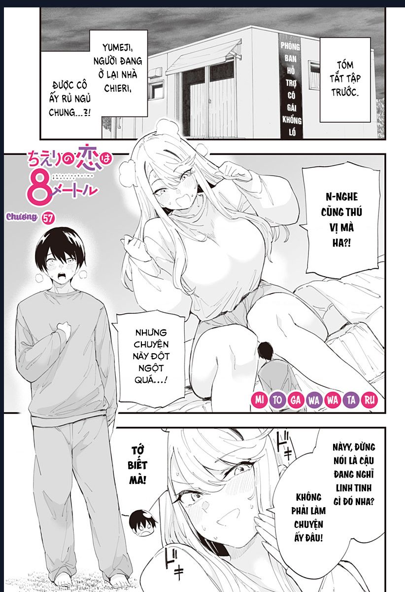 Tình Yêu Của Chieri Cao Tới Tận 8 Mét Chap 57 - Next Chap 58