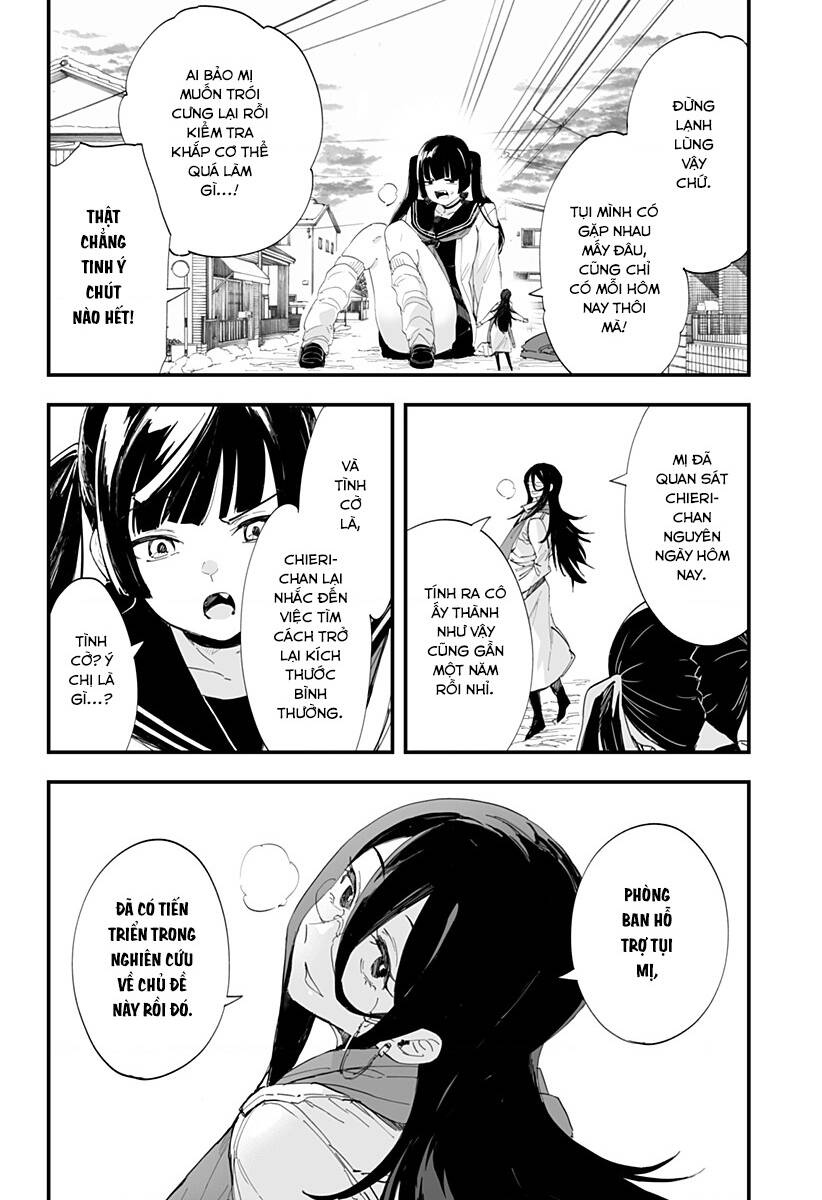 Tình Yêu Của Chieri Cao Tới Tận 8 Mét Chap 59 - Next Chap 60
