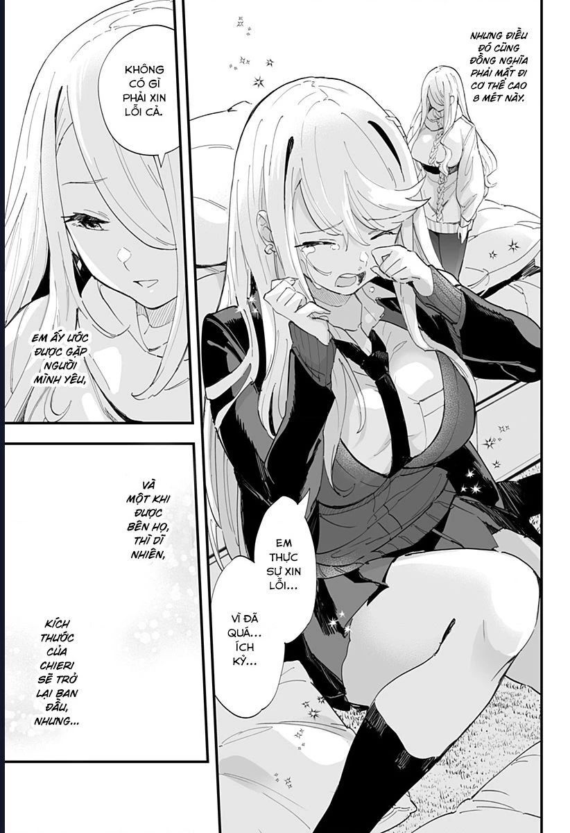 Tình Yêu Của Chieri Cao Tới Tận 8 Mét Chap 61 - Next Chap 62