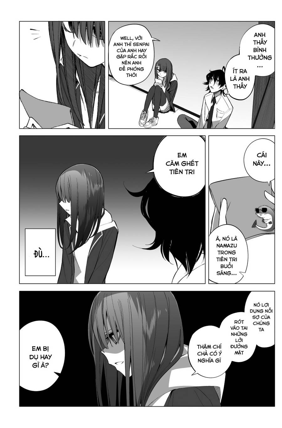 Tình Yêu Của Cô Nàng Lập Dị Mizuki-Senpai Chap 15 - Next Chap 16