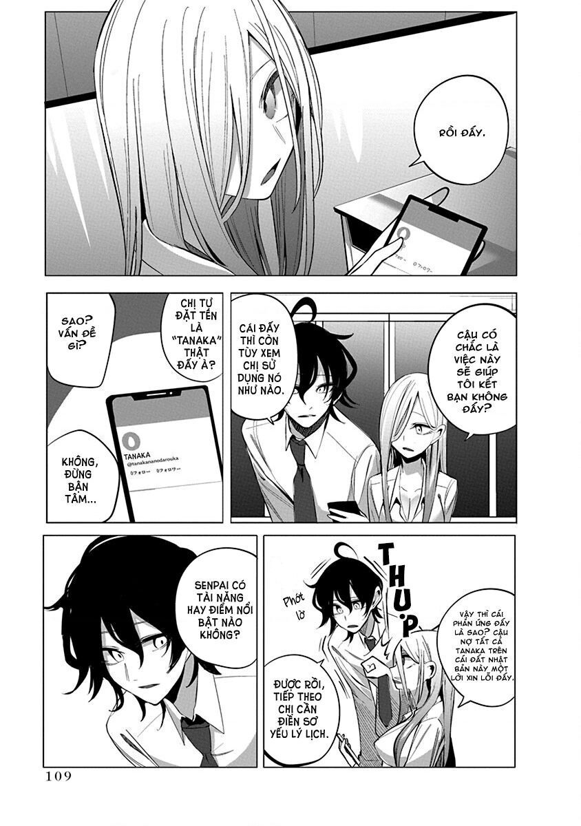 Tình Yêu Của Cô Nàng Lập Dị Mizuki-Senpai Chap 17 - Next Chap 18