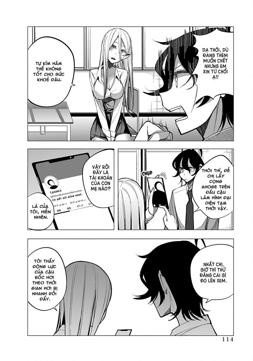 Tình Yêu Của Cô Nàng Lập Dị Mizuki-Senpai Chap 17 - Next Chap 18