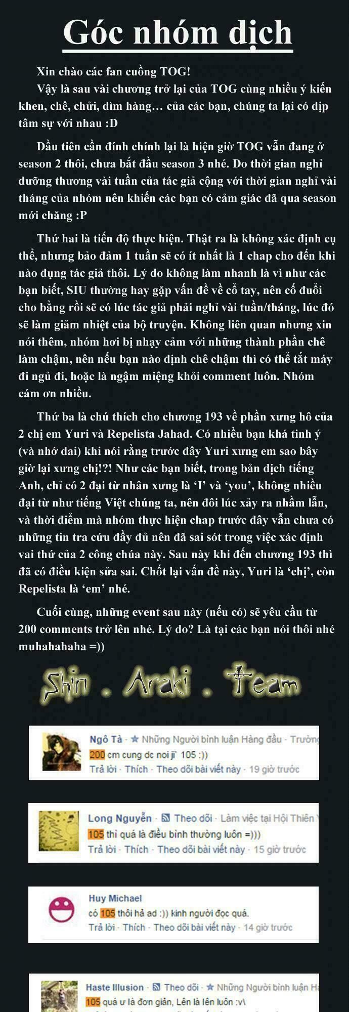Tòa Tháp Bí Ẩn Chap 195 - Next Chap 196