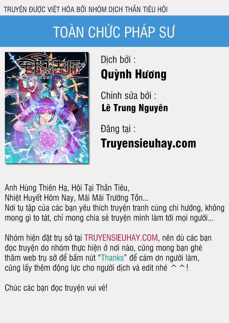 Toàn Chức Pháp Sư Chap 170 - Next Chap 171