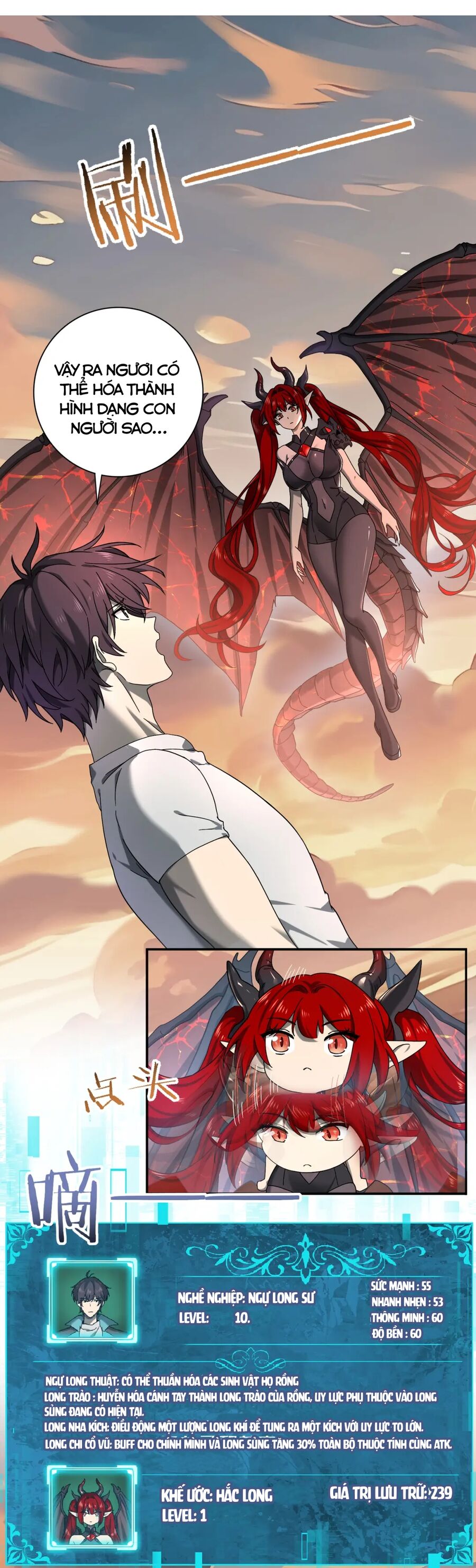Toàn Dân Chuyển Chức: Ngự Long Sư Là Chức Nghiệp Yếu Nhất? Chap 4 - Next Chap 5