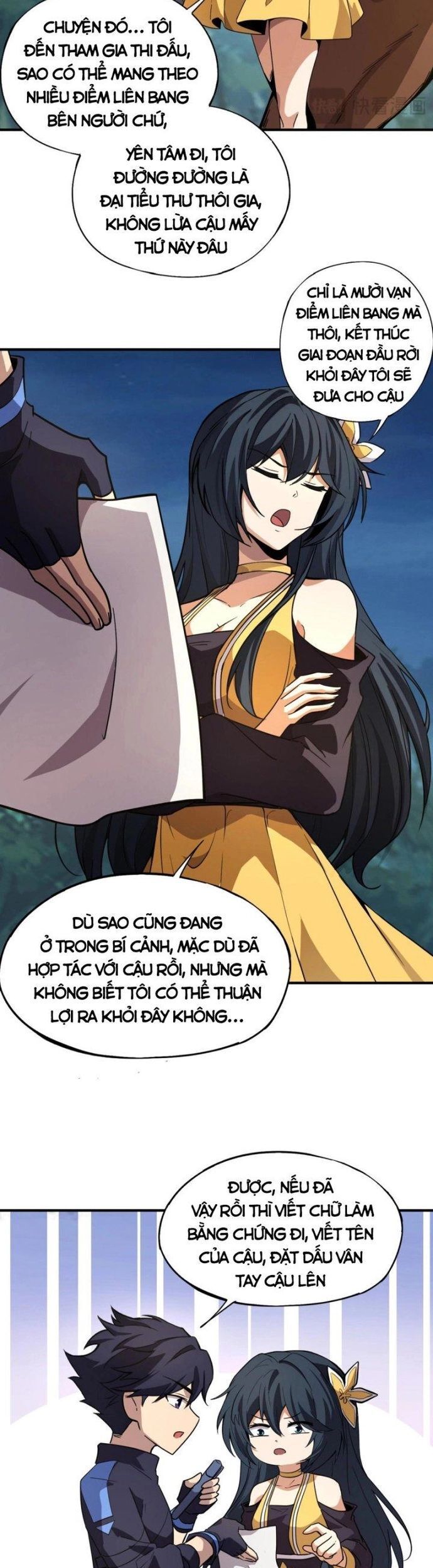 Toàn Dân Ngự Linh: Linh Sủng Của Ta Là Nữ Cường Thi Chap 14 - Next Chap 15