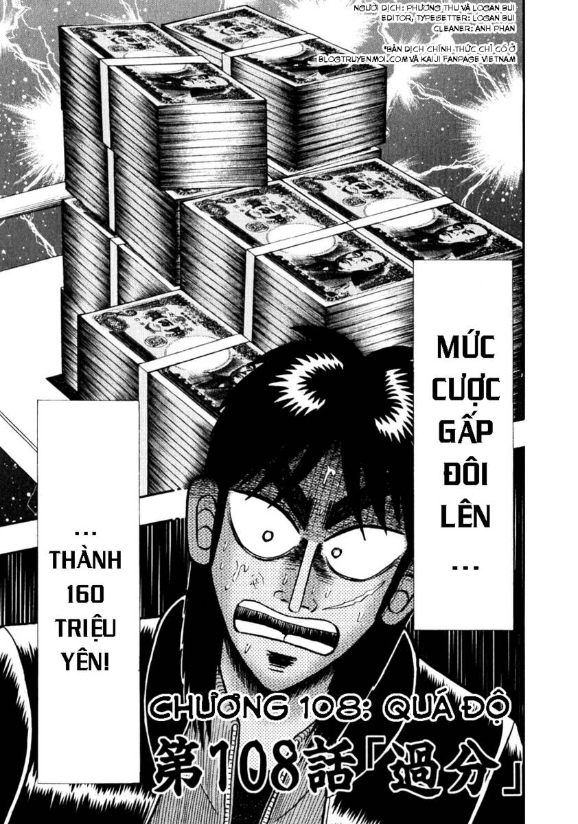 Tobaku Datenroku Kaiji Chap 108 - Next Chap 109