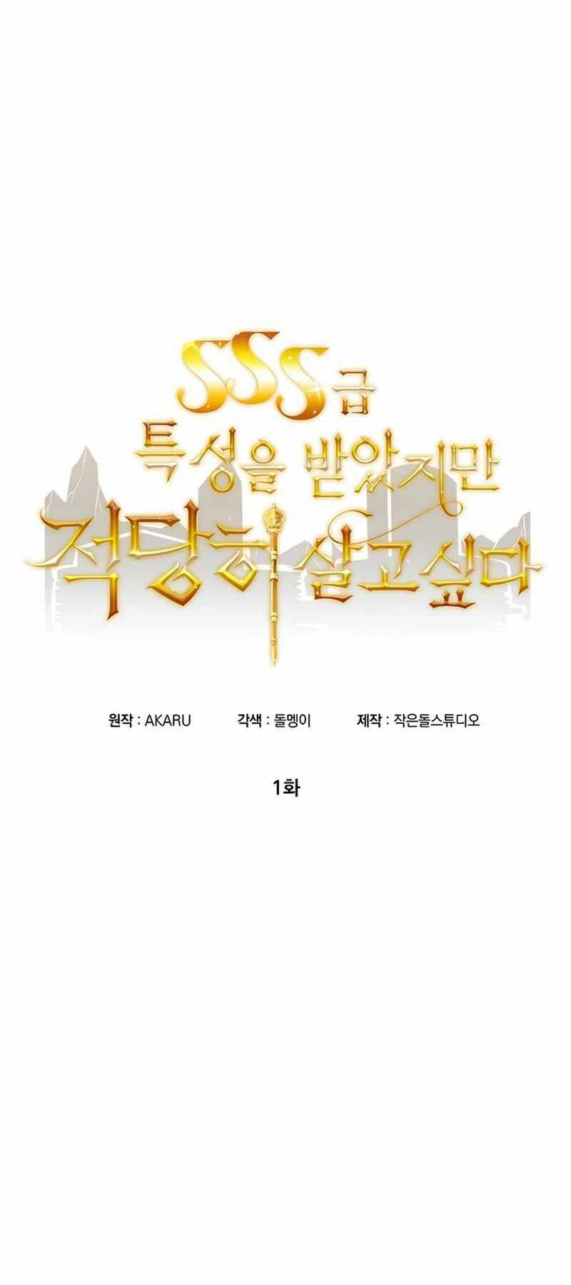 Tôi Có Đặc Tính Của Cấp Sss Nhưng Thích Sống Bình Thường Chap 1 - Next Chap 2