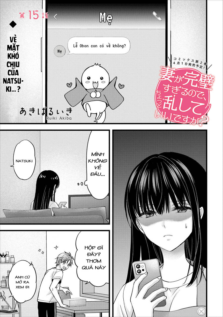 Tôi Có Nên Chiều Hư Cô Vợ Hoàn Hảo Của Mình? Chap 15 - Next Chap 16