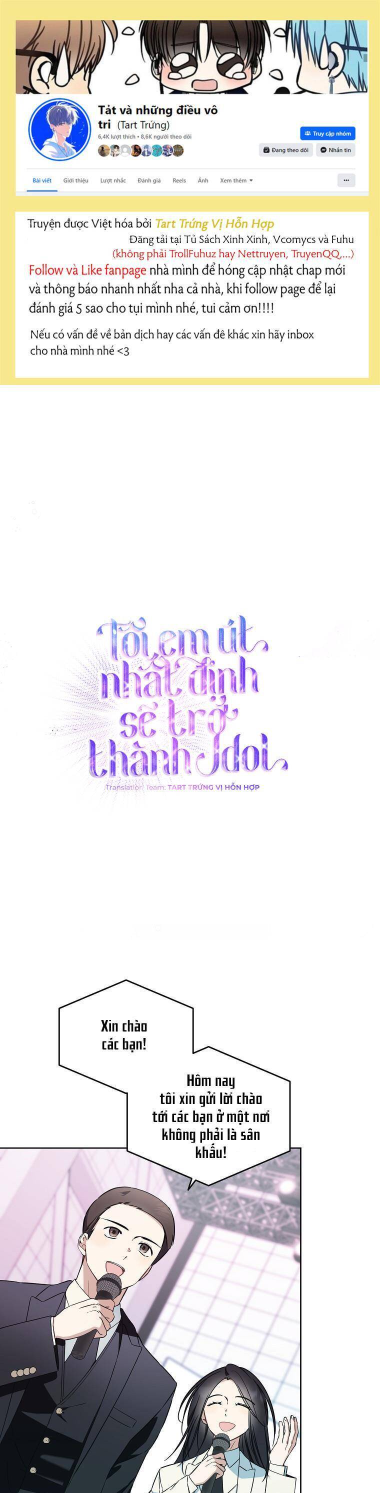 Tôi, Em Út Nhất Định Sẽ Trở Thành Idol! Chap 28 - Next Chap 29