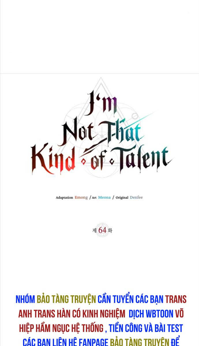 Tôi Không Tài Năng Đến Thế Đâu Chap 64 - Next Chap 65