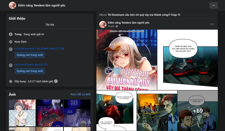 Tôi Livestream Cầu Hôn Nữ Quỷ Vậy Mà Thành Công!? Chap 13 - Next Chap 14