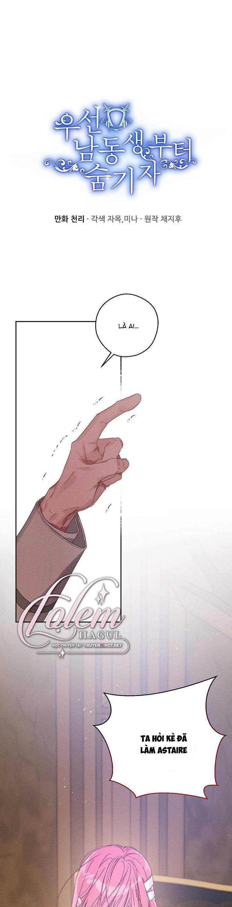 Tôi Phải Giấu Em Trai Trước Đã Chap 64 - Next Chap 65