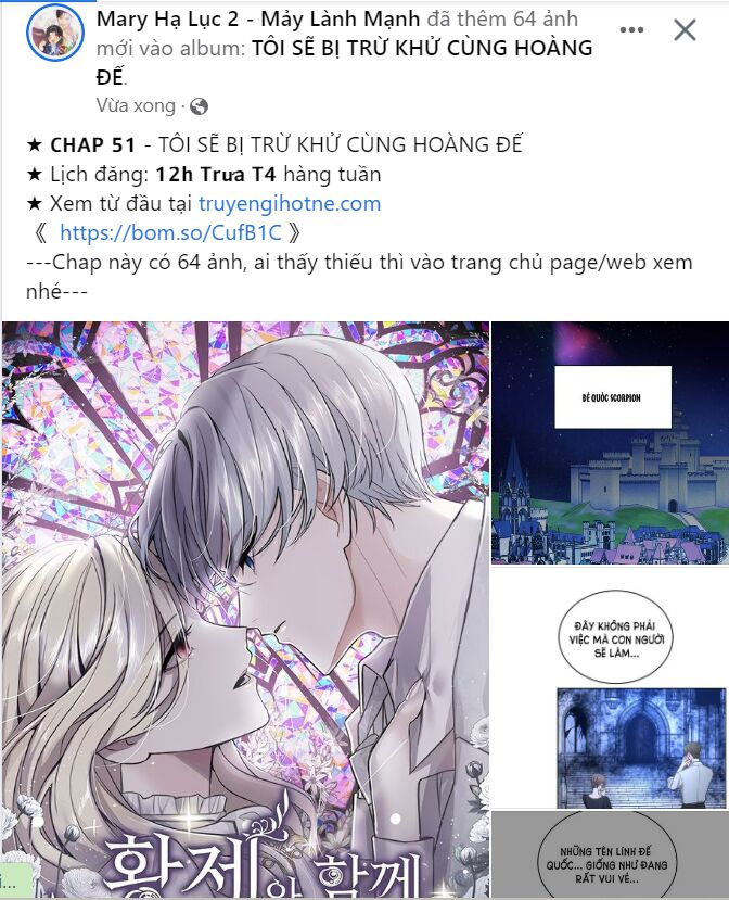 Tôi Sẽ Bị Trừ Khử Cùng Hoàng Đế Chap 511 - Next Chap 512