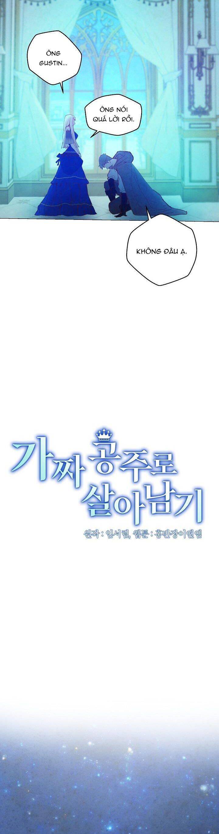 Tôi Sống Sót Như Một Nàng Công Chúa Giả Chap 4 - Next Chap 5