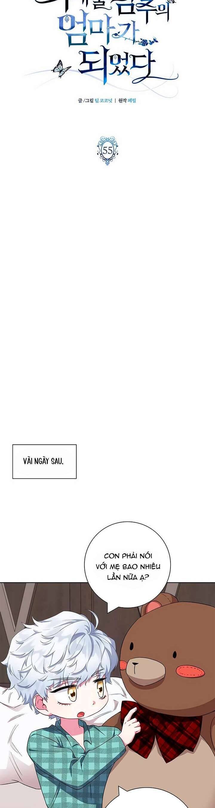 Tôi Trở Thành Mẹ Của Nam Chính Chap 55 - Next Chap 56