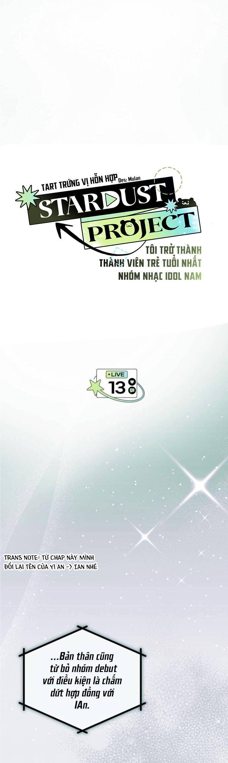 Tôi Trở Thành Thành Viên Trẻ Tuổi Nhất Nhóm Nhạc Idol Nam Chap 13 - Next Chap 14