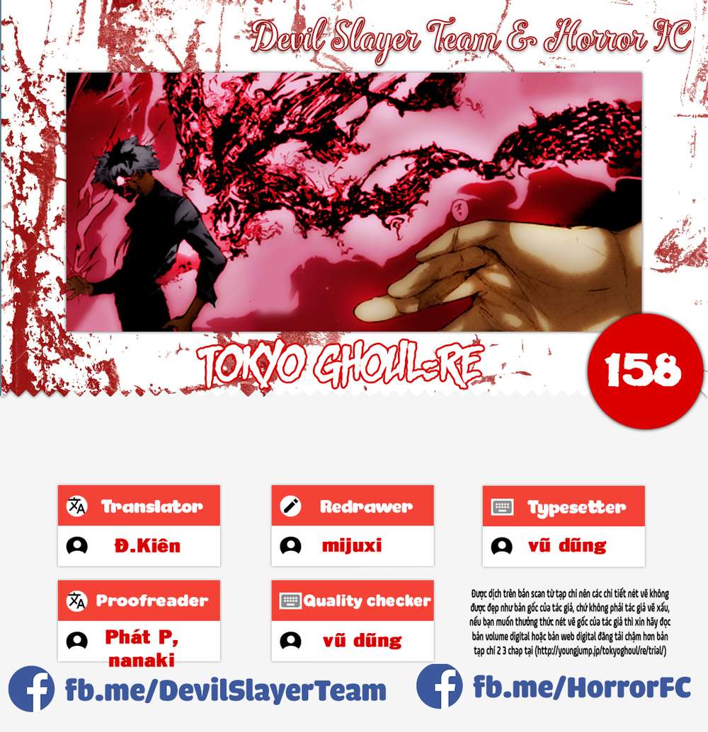 Tokyo Ghoul:re Chap 158 - Next Chap 159
