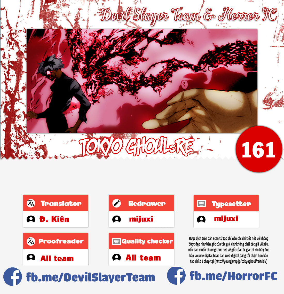 Tokyo Ghoul:re Chap 161 - Next Chap 162