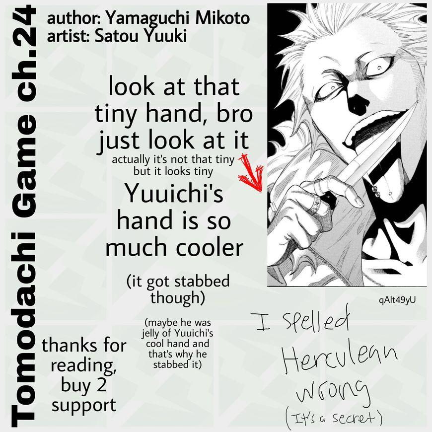 Tomodachi Game Chap 24 - Next Chap 25