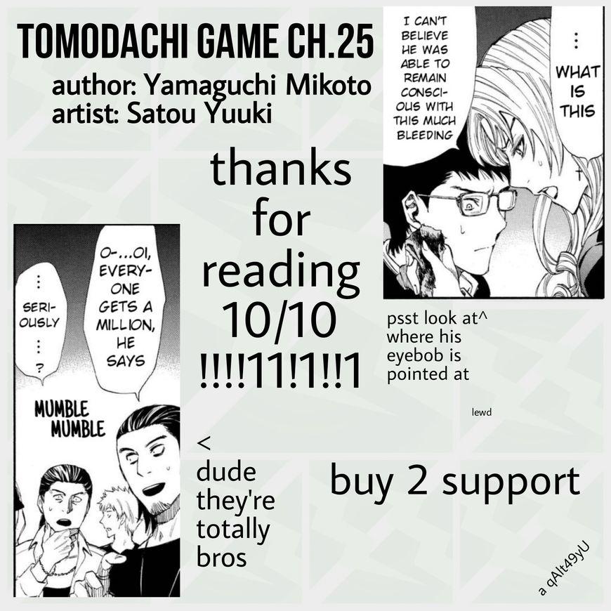 Tomodachi Game Chap 25 - Next Chap 26
