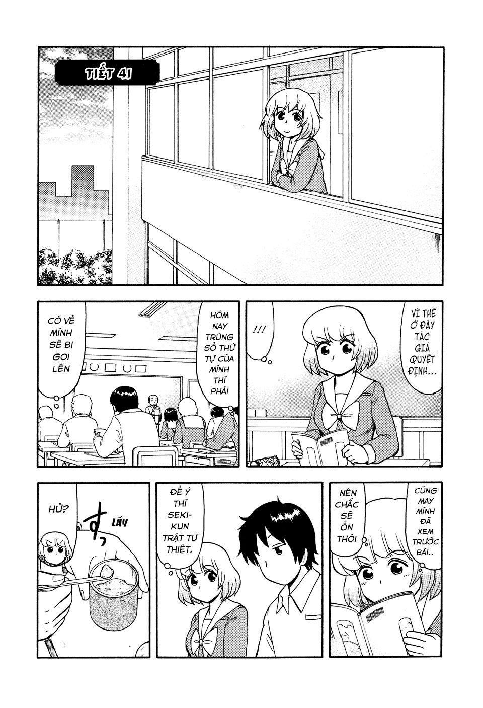 Tonari No Seki-Kun Chap 41 - Next Chap 42