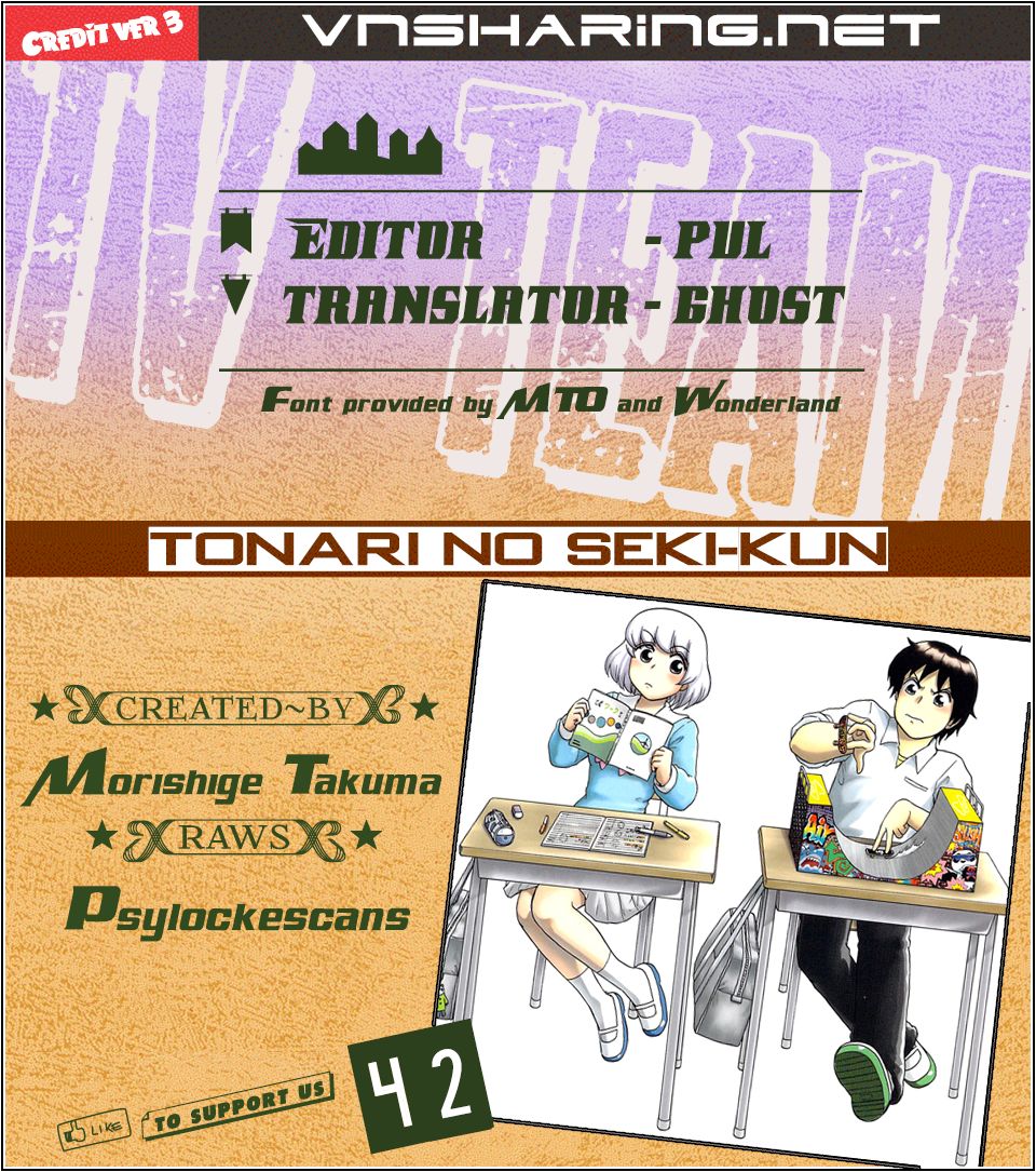 Tonari No Seki-Kun Chap 42 - Next Chap 43