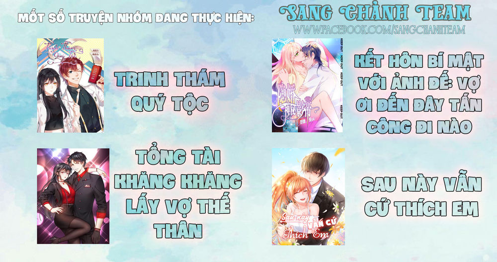 Tổng Tài Khăng Khăng Lấy Vợ Thế Thân Chap 6 - Next Chap 7