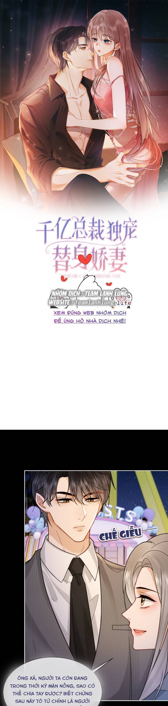 Tổng Tài Tỷ Phú Chỉ Sủng Cô Vợ Thế Thân Chap 39 - Next Chap 40