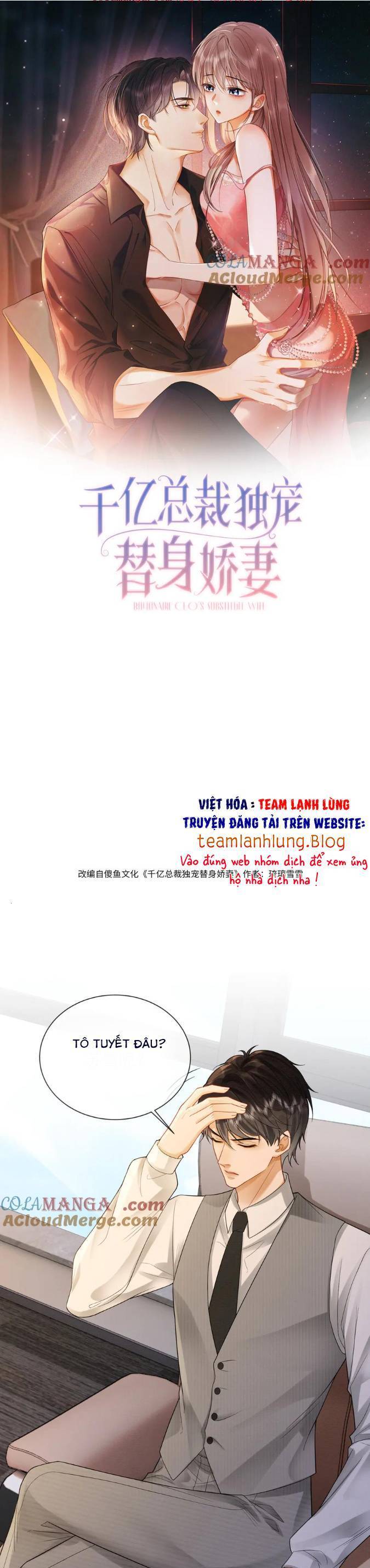 Tổng Tài Tỷ Phú Chỉ Sủng Cô Vợ Thế Thân Chap 41 - Next Chap 42