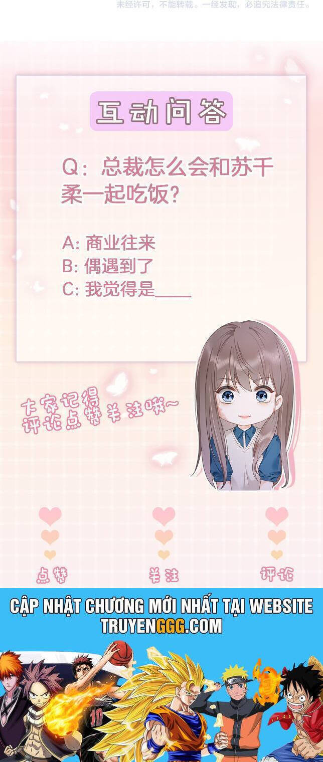 Tổng Tài Tỷ Phú Chỉ Sủng Cô Vợ Thế Thân Chap 52 - Next Chap 53