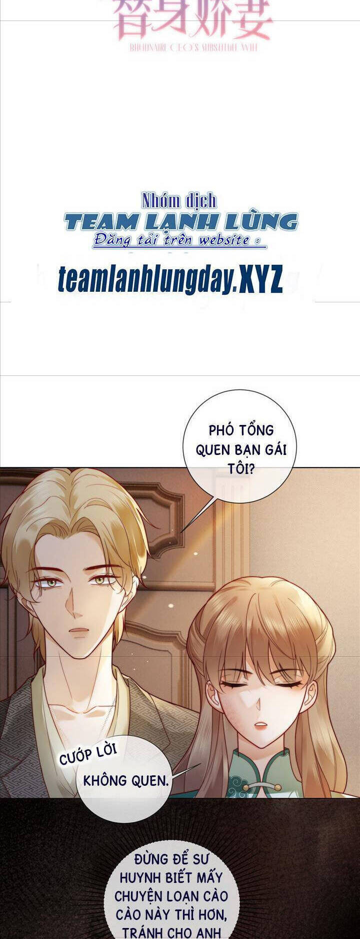 Tổng Tài Tỷ Phú Chỉ Sủng Cô Vợ Thế Thân Chap 55 - Next Chap 56