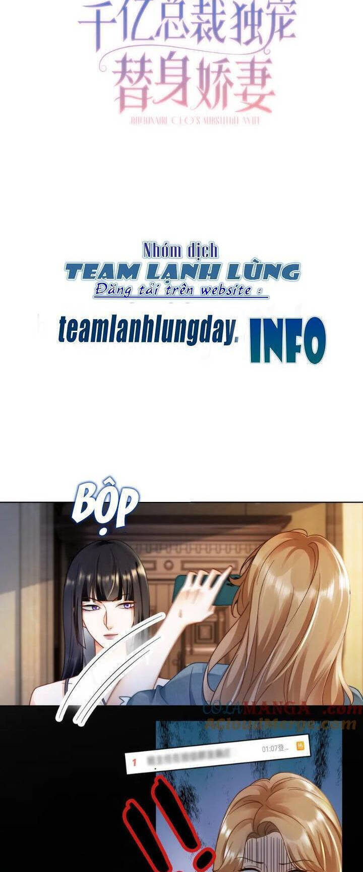 Tổng Tài Tỷ Phú Chỉ Sủng Cô Vợ Thế Thân Chap 64 - Next Chap 65