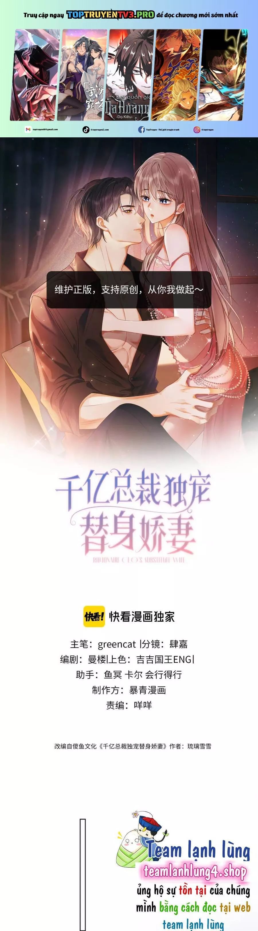 Tổng Tài Tỷ Phú Chỉ Sủng Cô Vợ Thế Thân Chap 80 - Next Chap 81