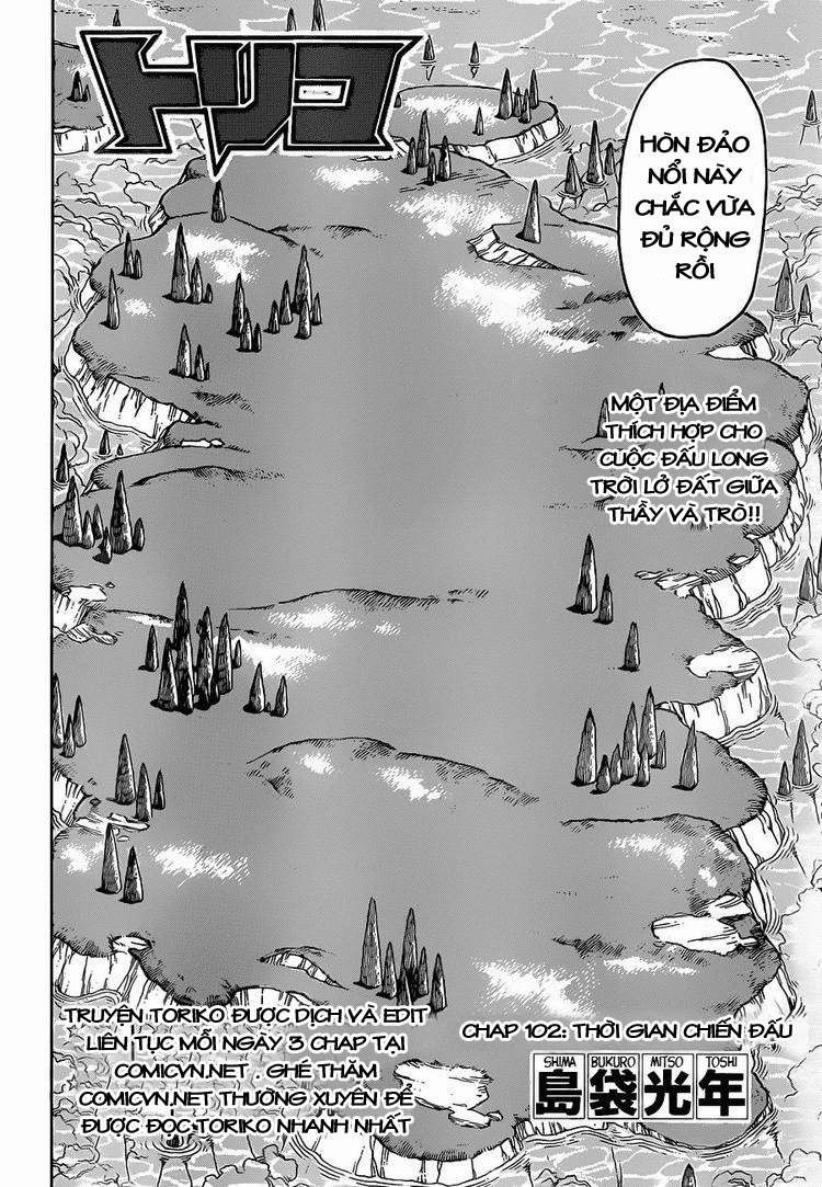 Toriko - Thợ Săn Ẩm Thực Chap 102 - Next Chap 103