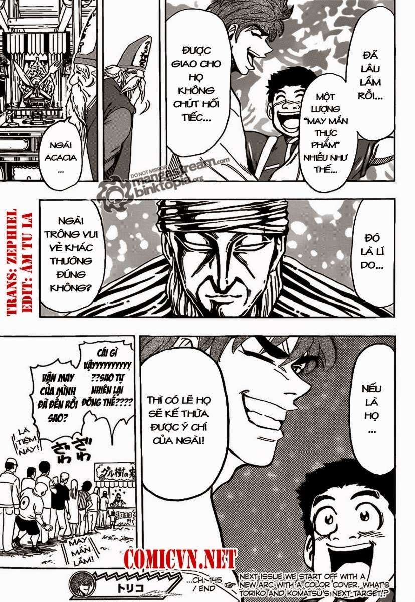Toriko - Thợ Săn Ẩm Thực Chap 145 - Next Chap 146
