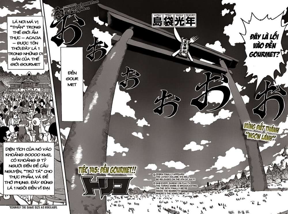 Toriko - Thợ Săn Ẩm Thực Chap 145 - Next Chap 146