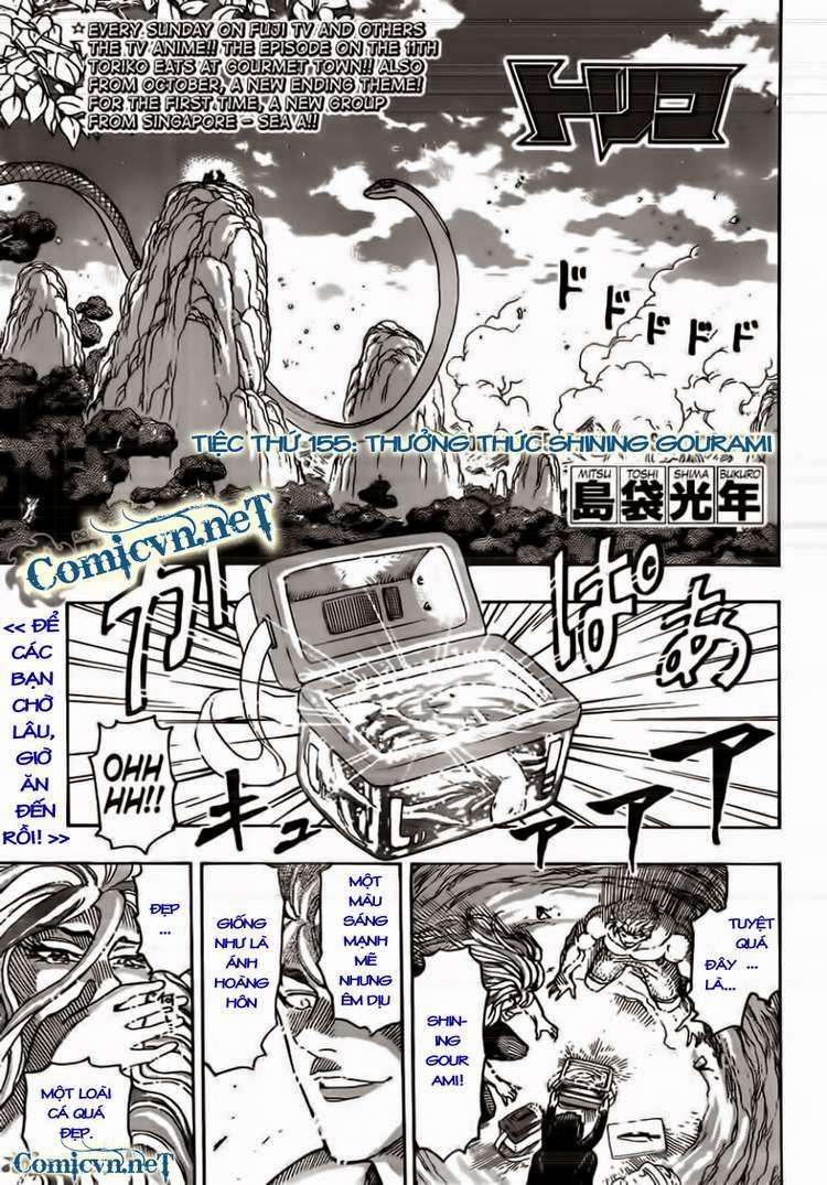 Toriko - Thợ Săn Ẩm Thực Chap 155 - Next Chap 156