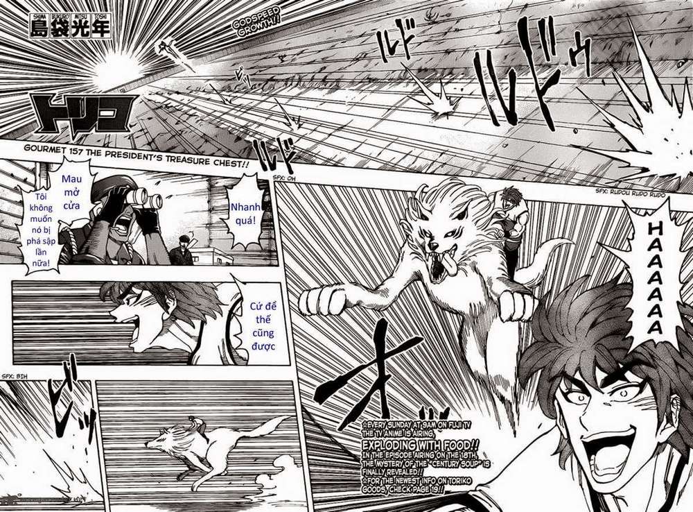 Toriko - Thợ Săn Ẩm Thực Chap 157 - Next Chap 158