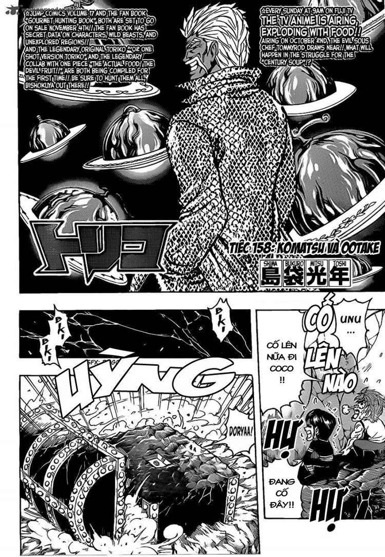 Toriko - Thợ Săn Ẩm Thực Chap 158 - Next Chap 159