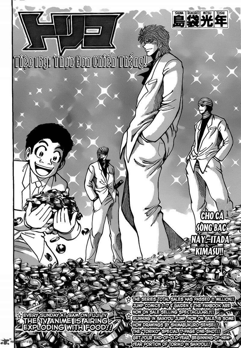 Toriko - Thợ Săn Ẩm Thực Chap 169 - Next Chap 170