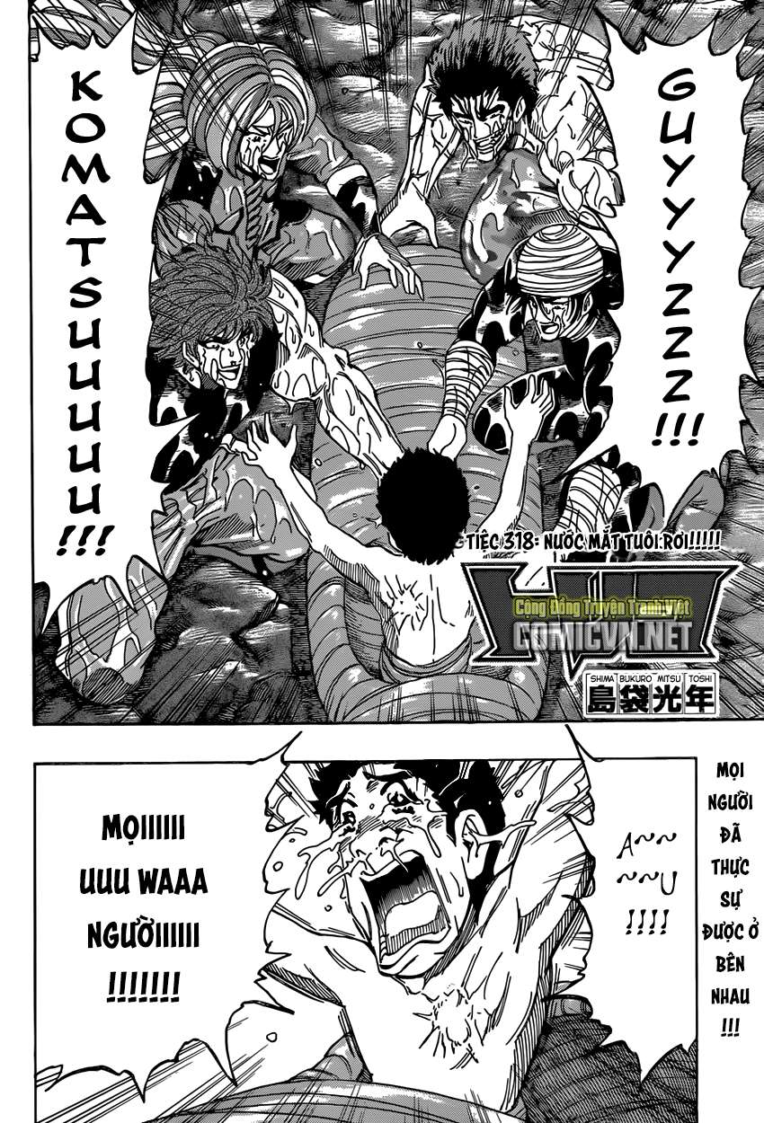 Toriko - Thợ Săn Ẩm Thực Chap 318 - Next Chap 319