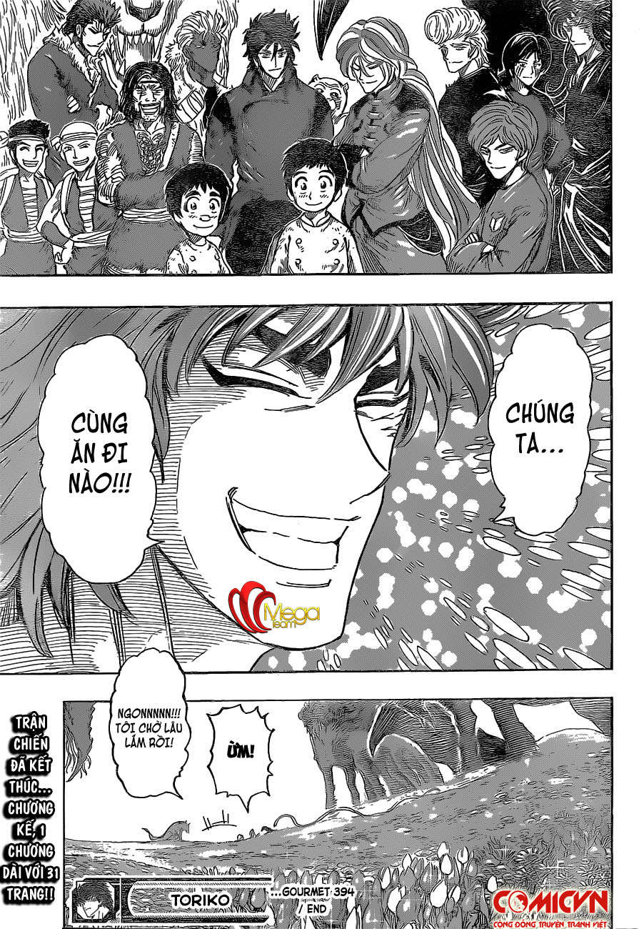 Toriko - Thợ Săn Ẩm Thực Chap 394 - Next Chap 395