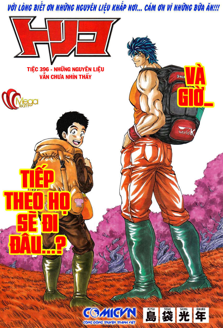Toriko - Thợ Săn Ẩm Thực Chap 396 - Next Chap 397