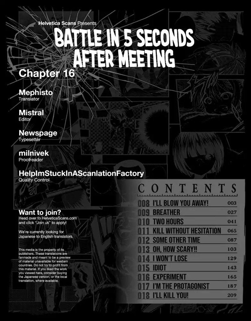 Trận Chiến Bắt Đầu Sau 5 Giây Chap 16 - Next Chap 17