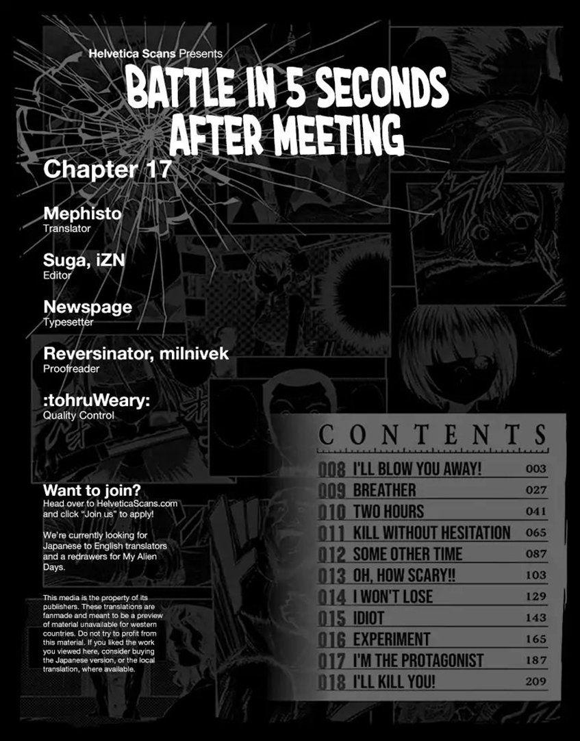 Trận Chiến Bắt Đầu Sau 5 Giây Chap 17 - Next Chap 18