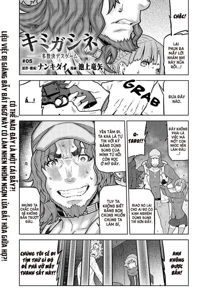 Trò Chơi Chết Chóc - Biểu Quyết Sinh Tồn Chap 5 - Next Chap 6