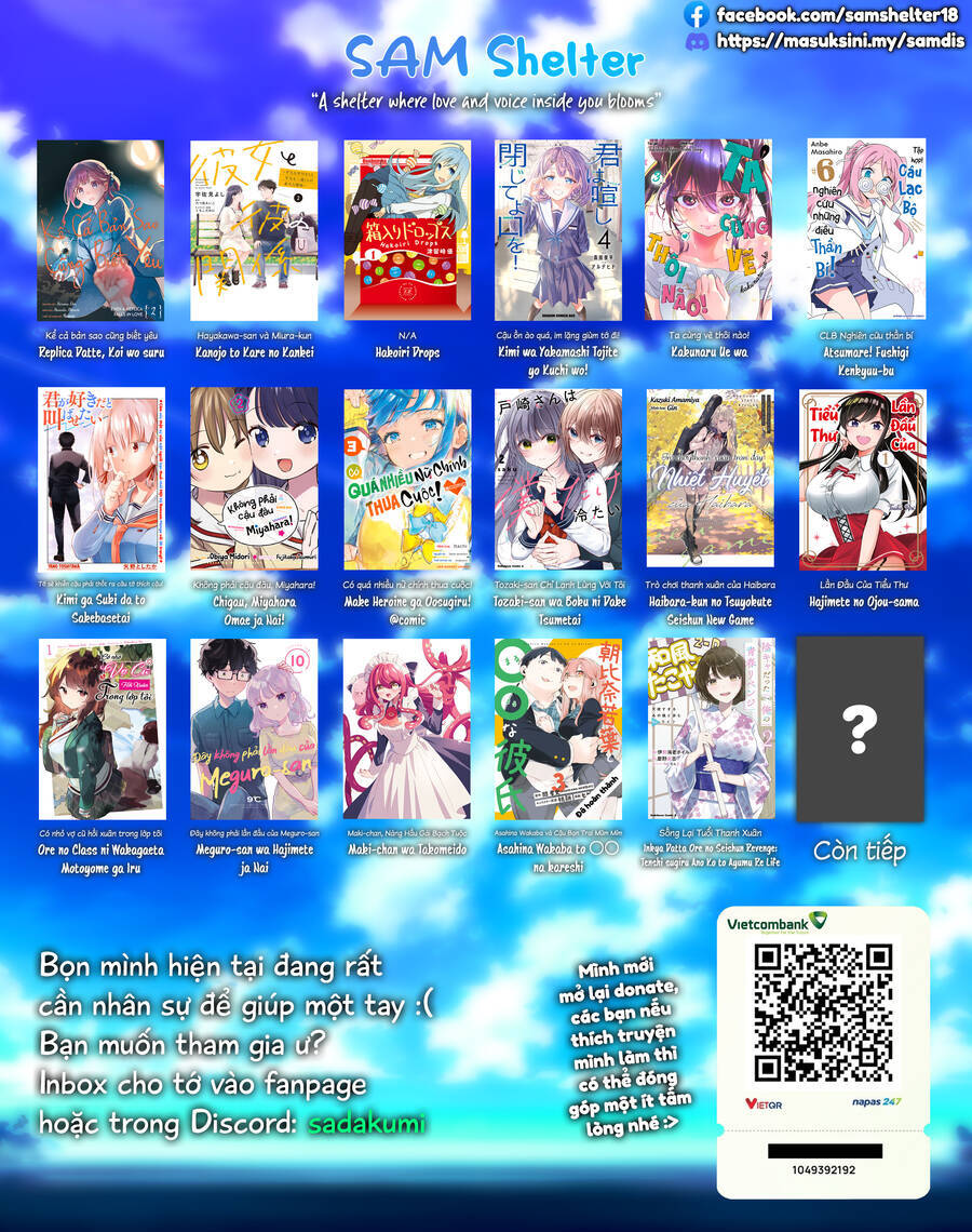 Trò Chơi Thanh Xuân Tràn Đầy Nhiệt Huyết Của Haibara Chap 8 - Next Chap 9