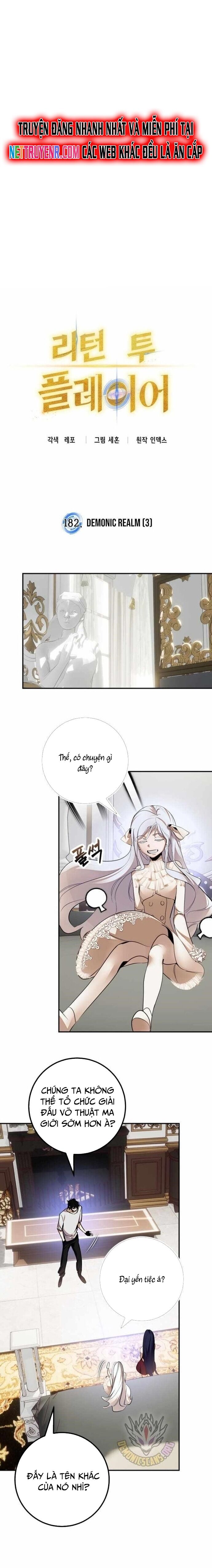 Trở Lại Thành Người Chơi Chap 182 - Next Chap 183